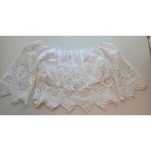 Bohemian girly summer top size S  made by Rhapsody